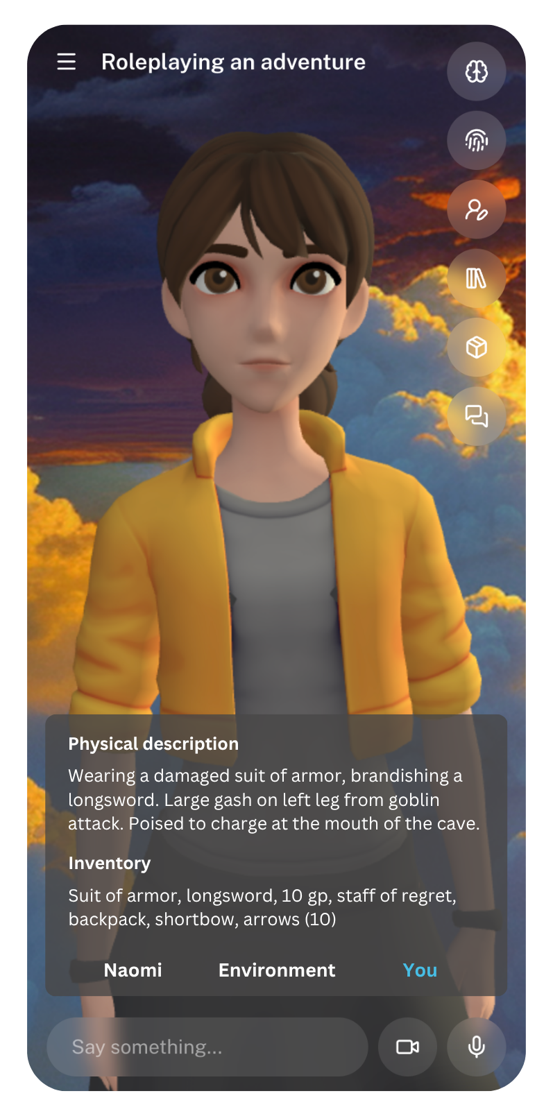 Immersive role-play